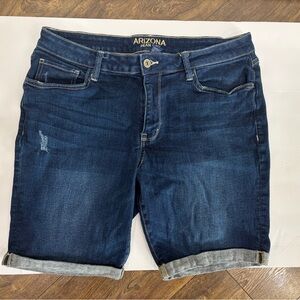 Arizona Jean Co. Denim Bermuda Shorts Size 15